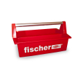 Werkzeugkiste, Tragebox von Fischer Rot mit Griff