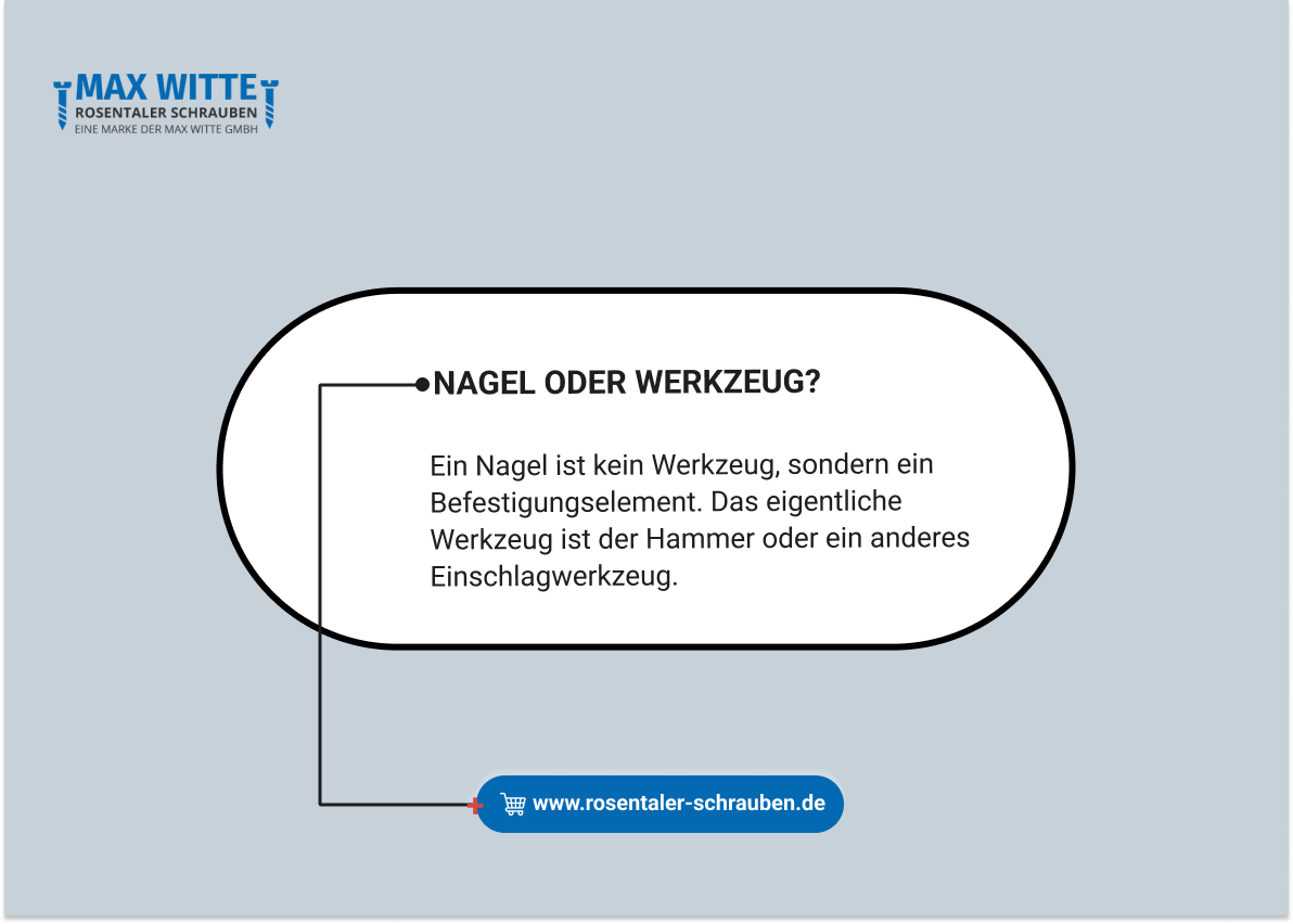 Nagel oder Werkzeug?