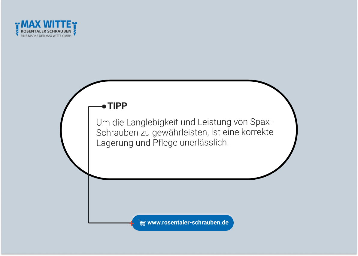 Spax Schrauben tipp