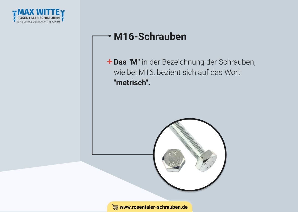 M16-Schrauben