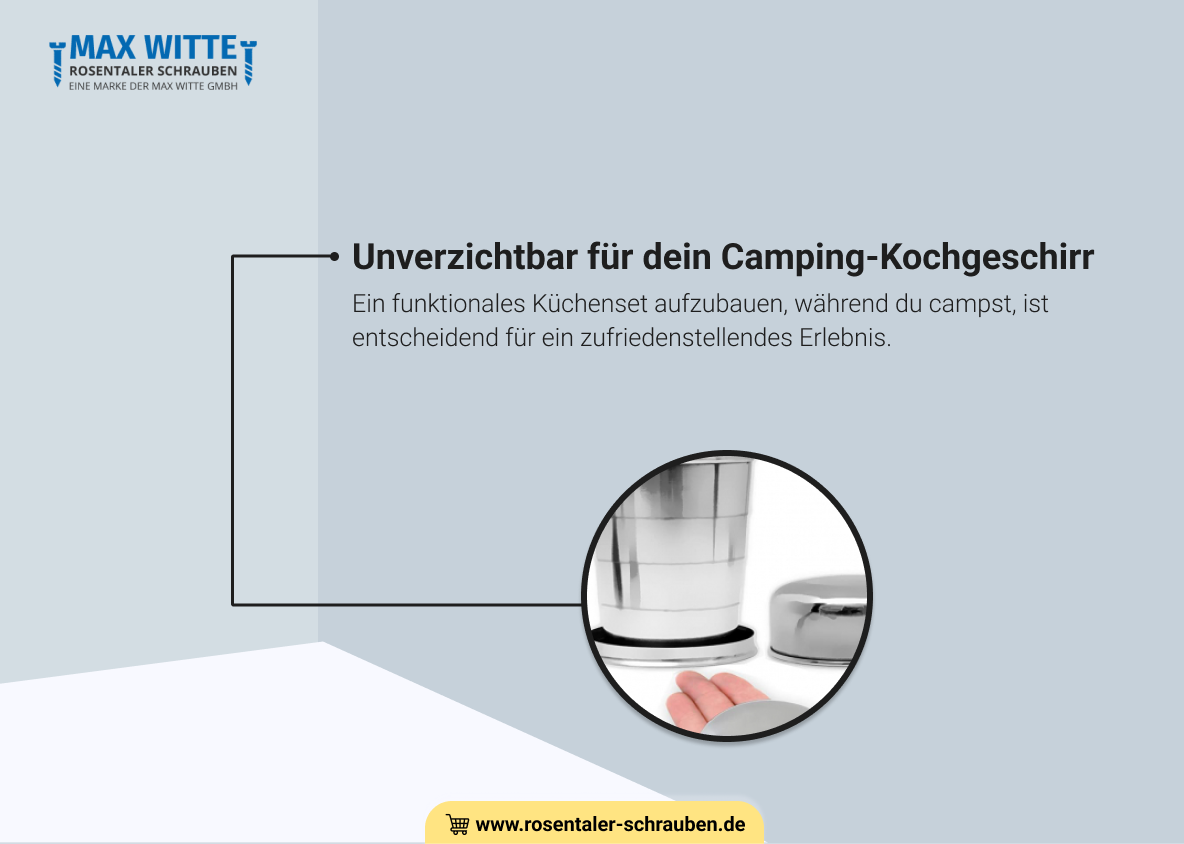 Unverzichtbar für dein Camping-Kochgeschirr