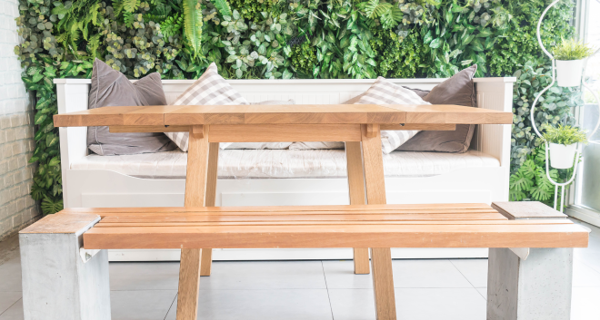 Gartenbank DIY