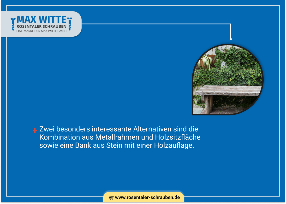 Gartenbank DIY