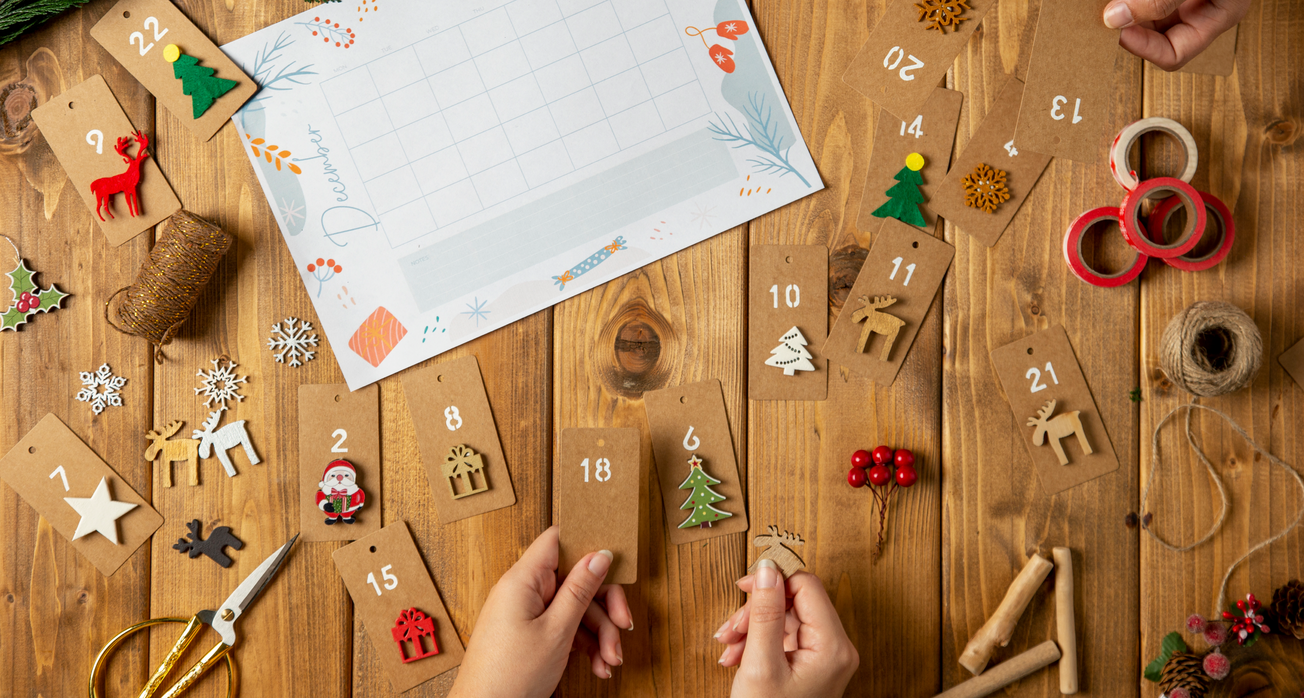 DIY: Adventskalender Aus Holz Einfach Selber Bauen