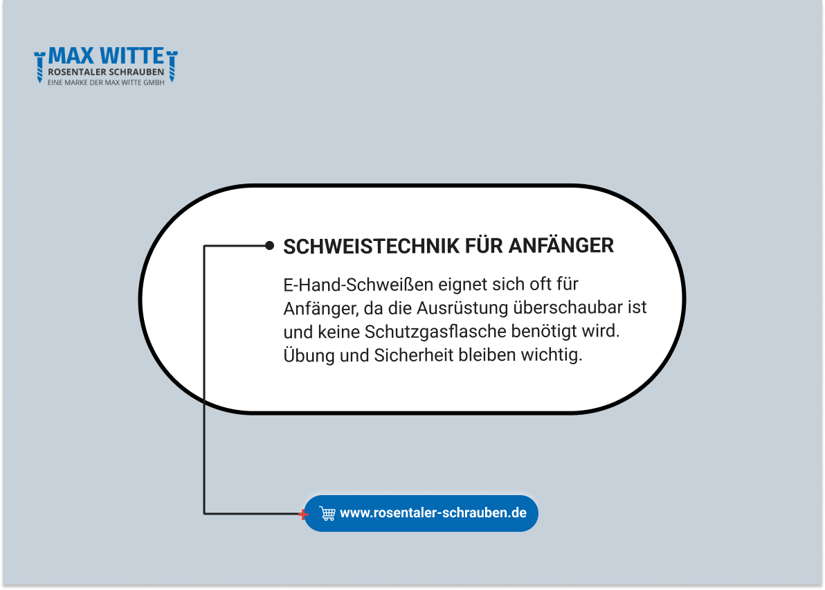Schweißtechnik für Anfänger