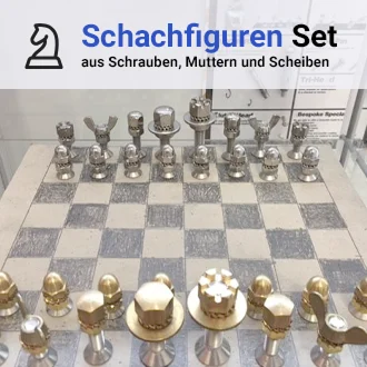 Schachfiguren-Set für Camping und Outdoor
