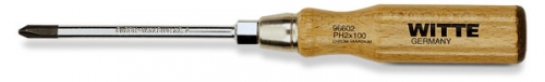 Kreuzschlitz Schraubendreher mit Holzgriff PH2