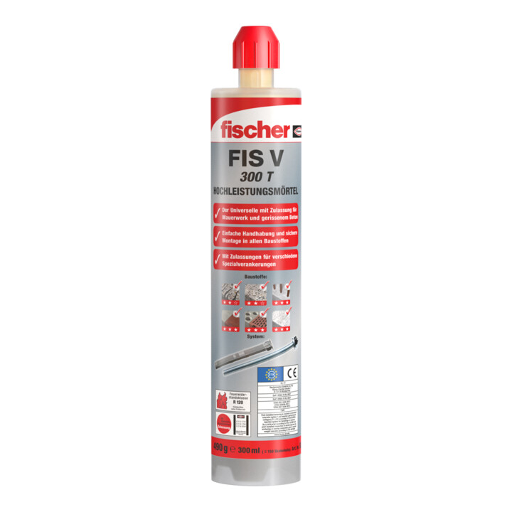 fischer Hochleistungsmörtel FISCHER FIS V PLUS 300T Kartusche 300 ml 