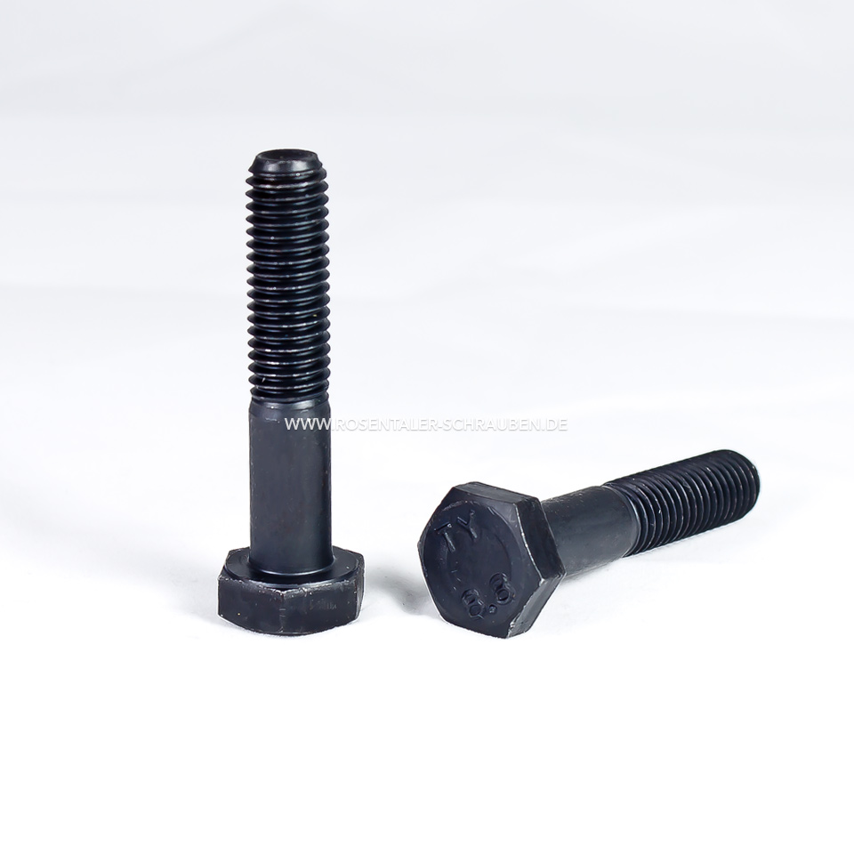 Sechskantkopf Teilgewinde DIN 931 8.8 M12 x 220 Sechskantkopf Teilgewinde DIN 931 8.8 M12 x 220