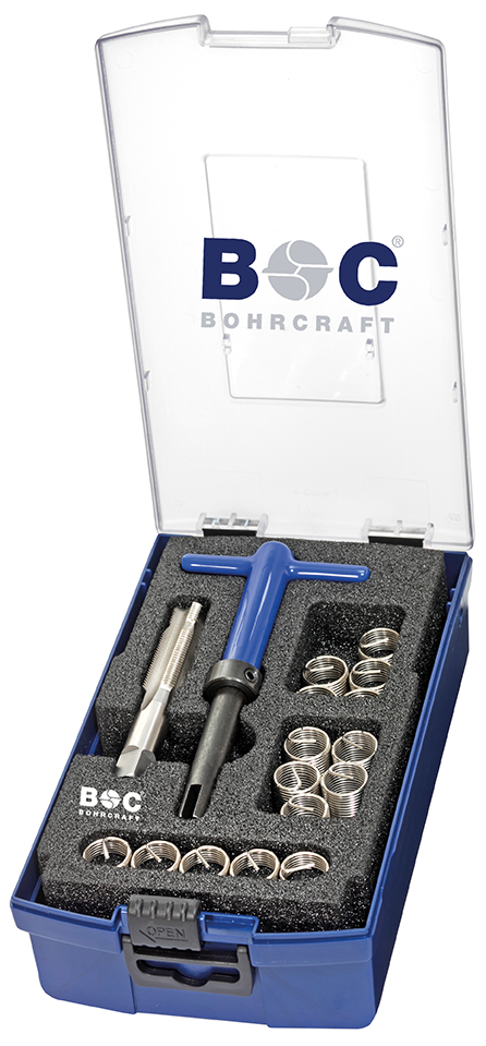BC Gewindereparatursatz Profi+Plus M14 x 1,25 Zündkerzengewinde; 17tlg.