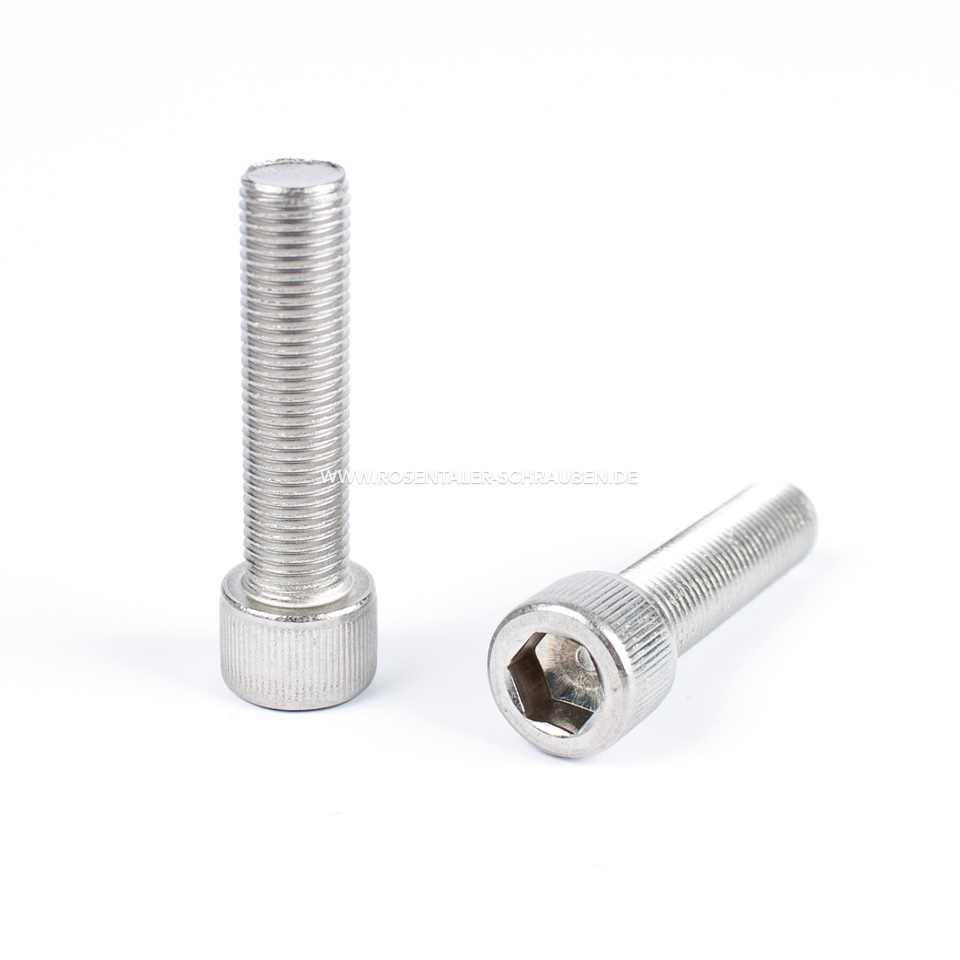 Zylinderkopfschraube mit Innensechskant DIN 912 A2 Edelstahl Rostfrei M3 x 50 Zylinderkopfschraube mit Innensechskant DIN 912 A2 Edelstahl Rostfrei M3 x 50
