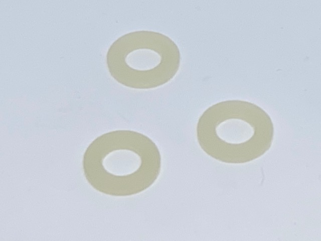 Unterlegscheiben DIN 125 Nylon PA 6.6 2,7