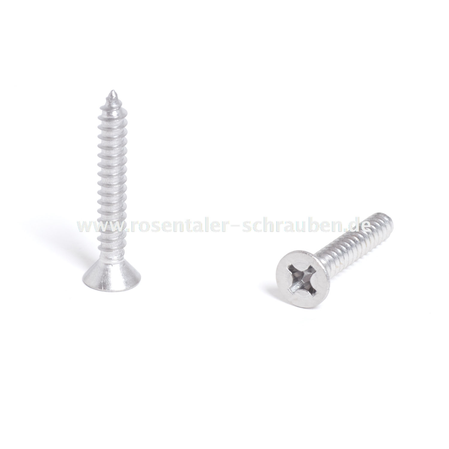 Senk Blechtreibschrauben, Kreuzschlitz A2 4,8 x 13 Senk Blechtreibschrauben, Kreuzschlitz A2 4,8 x 13