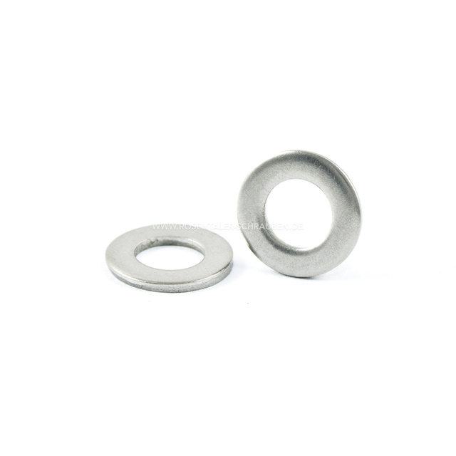 Unterlegscheiben DIN 125 A2 Edelstahl Rostfrei 4,3 Unterlegscheiben DIN 125 A2 Edelstahl Rostfrei 4,3