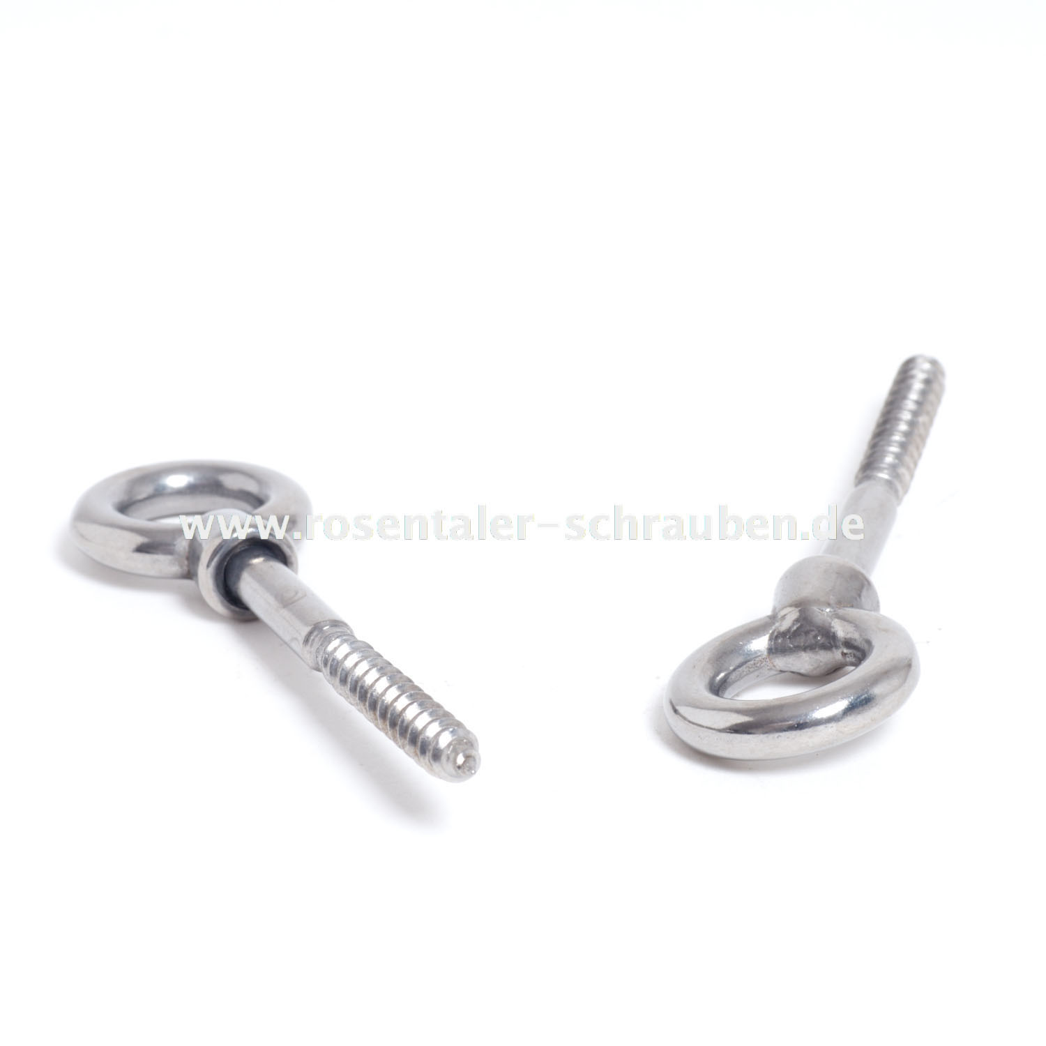 Augbolzen A4 Edelstahl Holzgewinde 6 x 60 Augbolzen A4 Edelstahl Holzgewinde 6 x 60