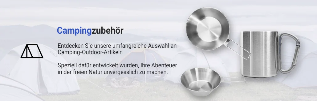 Camping und Outdoor Produkte