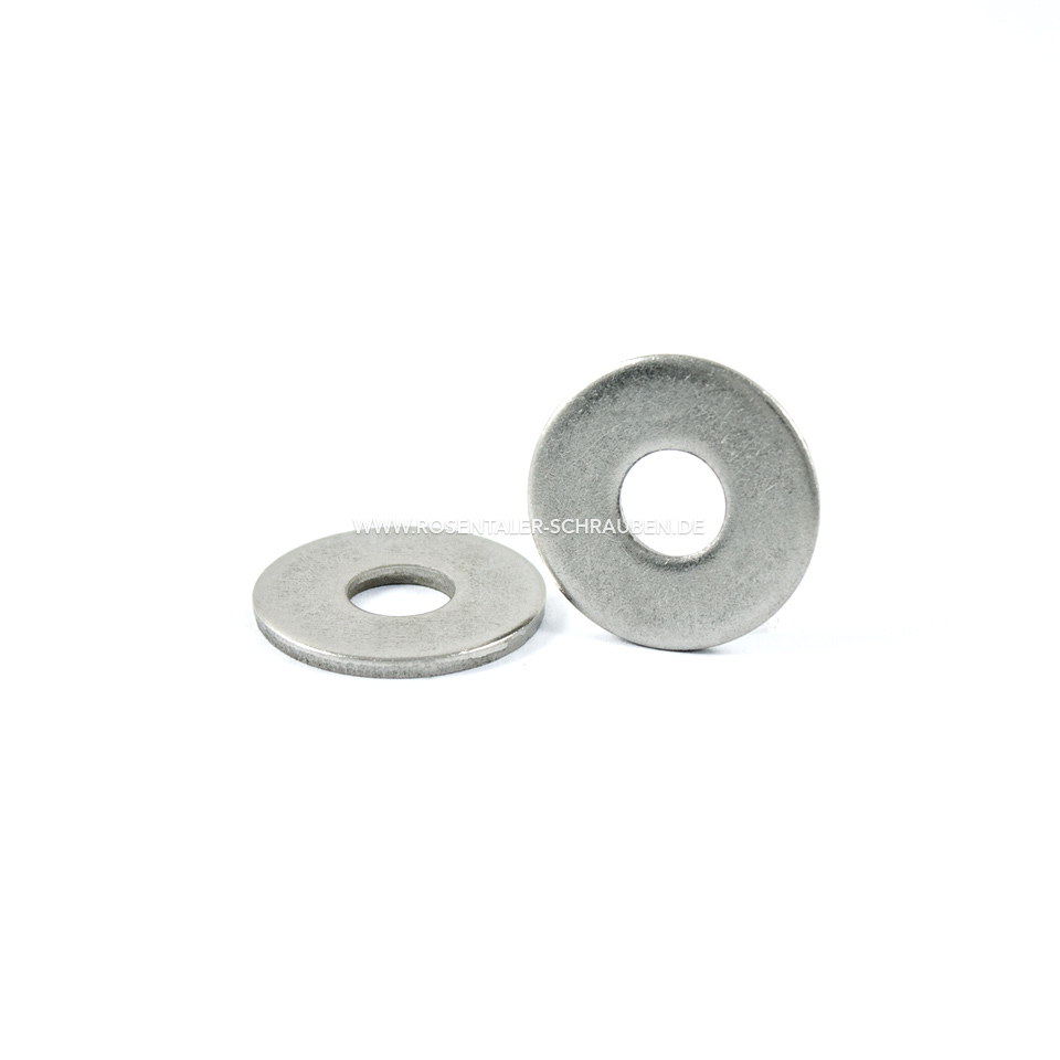 Unterlegscheibe DIN 9021 A2 Edelstahl Rostfrei 6,4 Unterlegscheibe DIN 9021 A2 Edelstahl Rostfrei 6,4