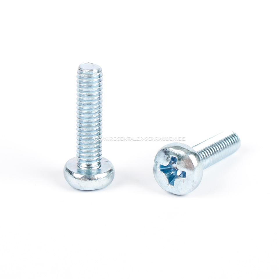 Linsenkopf Schraube kreuzschlitz DIN 7985 stahl verzinkt M3 x 18 Linsenkopf Schraube kreuzschlitz DIN 7985 stahl verzinkt M3 x 18