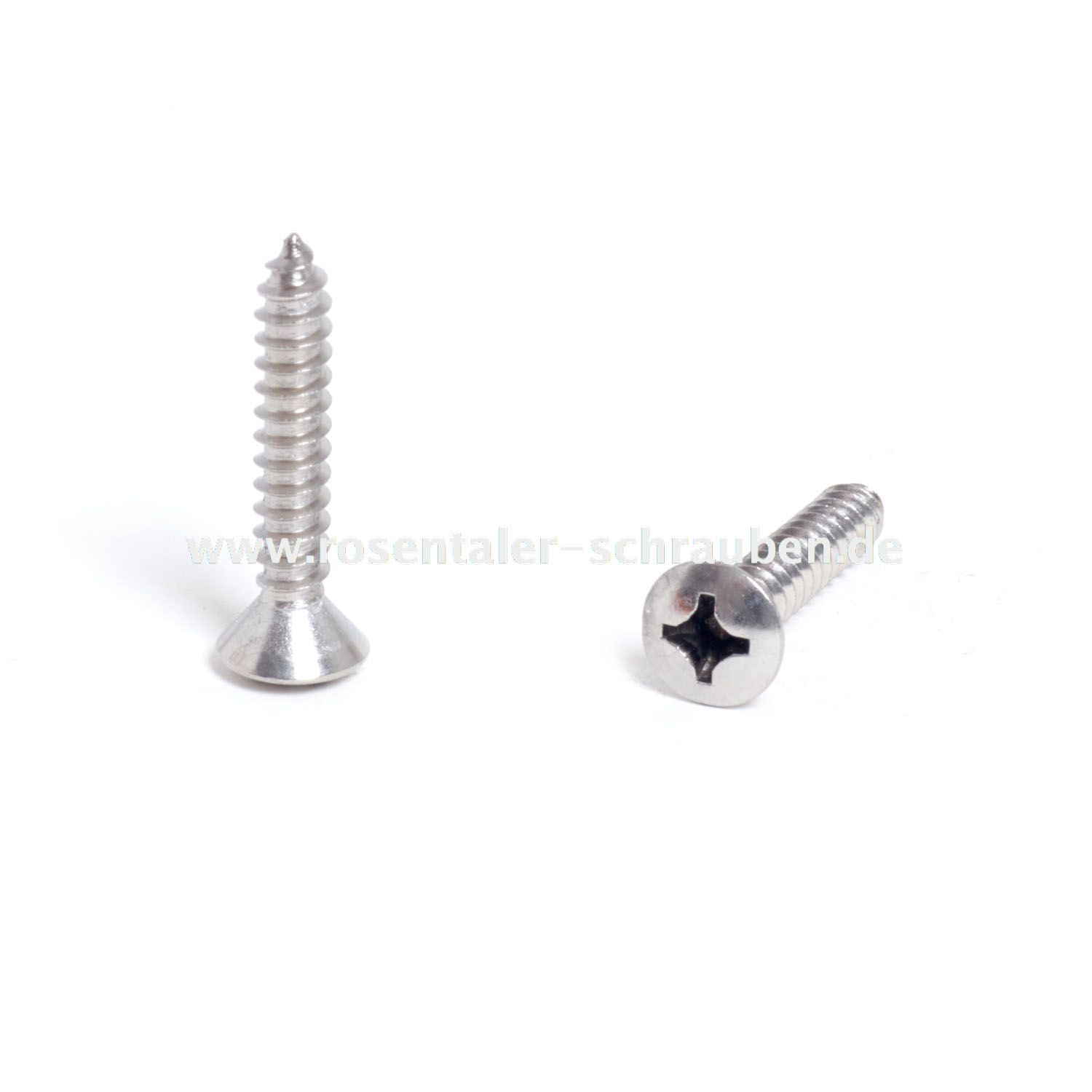 25 Stück Fastenere Kreuzschlitz Flachkopf Holzschraube #6x3/4 Zoll – Massiv Messing, Klasse 360