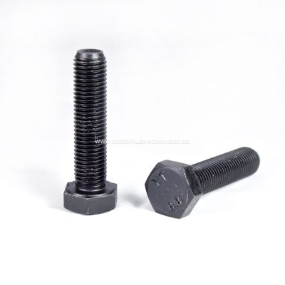 Sechskantkopf Vollgewinde Feingewinde DIN 961 8.8 M8 x 1 x 60