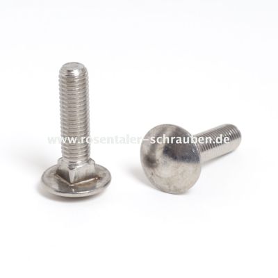 Schloßschraube DIN 603 A2 Edelstahl Rostfrei M10 x 90